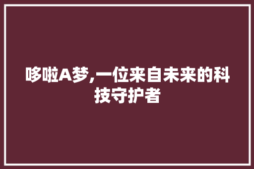 哆啦A梦,一位来自未来的科技守护者 SEO教程