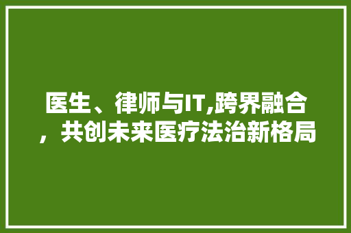 医生、律师与IT,跨界融合，共创未来医疗法治新格局 建站教程